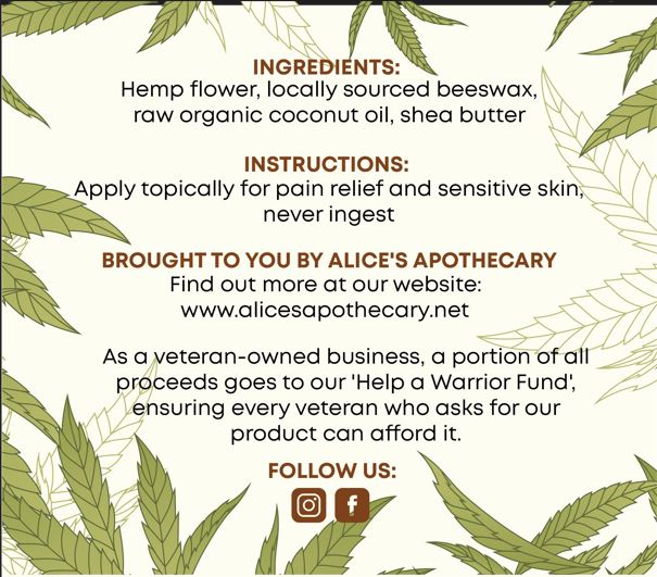 hempbutter, organic cannabis topical, full spectrum hemp salve, cbd balm